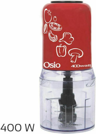 Osio OMC-2312 Мултифункционална Машина Multi 400W с Резервоар 500ml Червен
