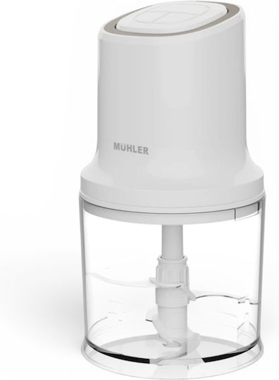 Muhler Πολυκόπτης Multi 400W με Δοχείο 500ml Λευκός