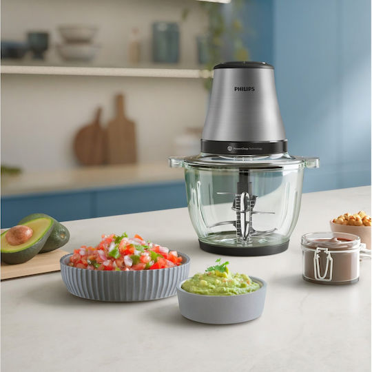 Philips 3000 Series Πολυκόπτης Multi 500W με Δοχείο 2lt Inox