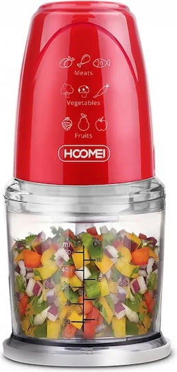 Hoomei Mini Chopper 260W With 500ml Capacity Black