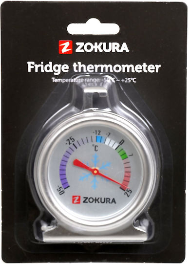 Zokura Analog Thermometer Kühlschrank mit Nadel +50°C / +50°C