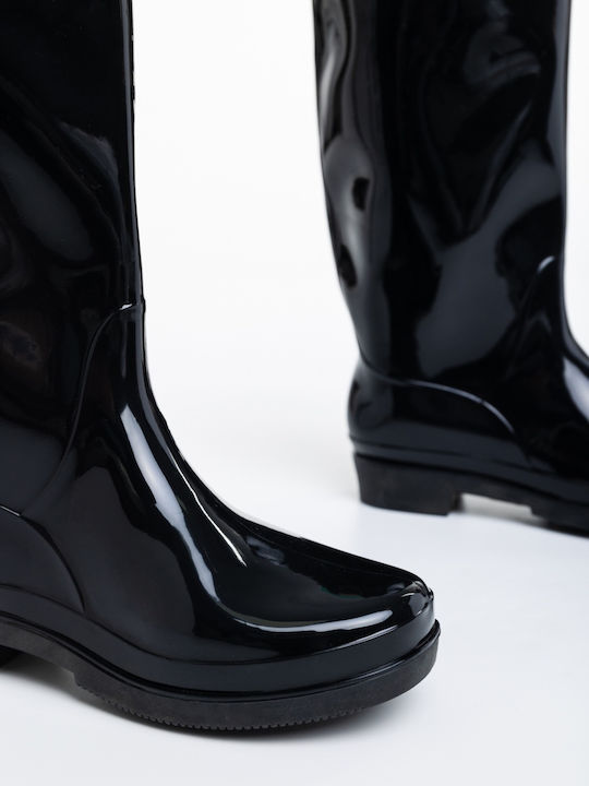 Damen Gummistiefel Schwarze