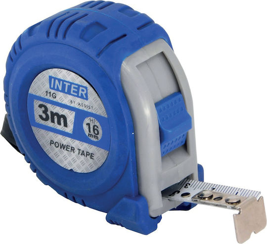 Inter Banda de măsurat cu resetare automată 25mm x 10m