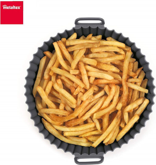 Silicone Air Fryer Basket 20cm Metaltex 16-222195 Material Silicone Metaltex 16-222195