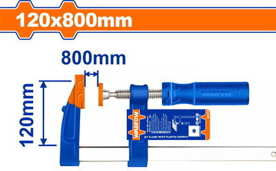 Wadfow Wadfow Clamp Type "F" Maximum Opening 800mm 120x800mm