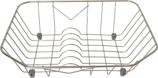 Sanitec No 3 Sink Strainer Inox Silver 40x31x31cm