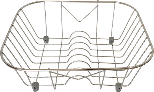 Sanitec No 9 Geschirrabtropfer Abtropfgitter Inox Silbern 32x40cm