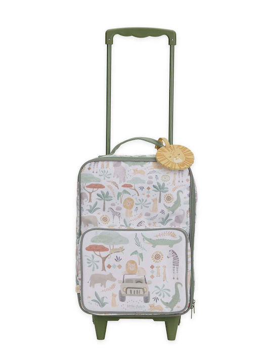 Little Dutch Kids Travel Suitcase Safari Friends