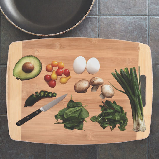 Bamboo Brown Chopping Board 40x30cm