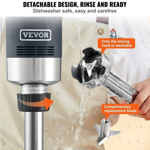 Vevor Blender De Mână Comercial Cu Putere 750W