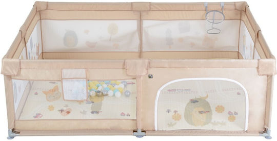Moni Gamezone Babypark mit Matratze Beiges 180x200cm