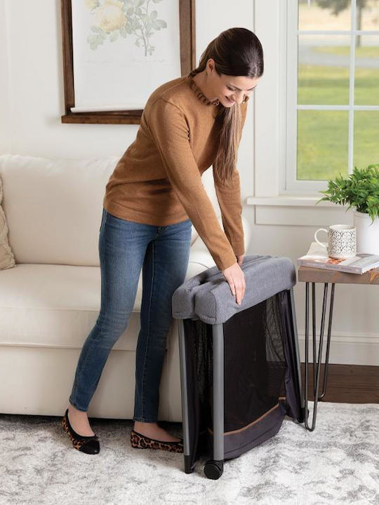 Graco Laufstall Mit Matratze Schwarz