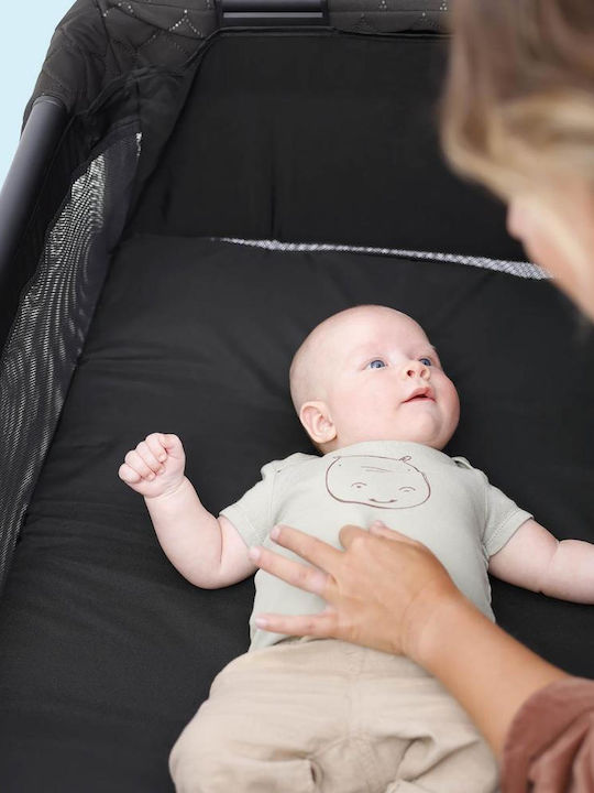 Graco Laufstall Mit Matratze Schwarz