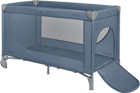 Kikka Boo So Gifted Plus Playpen 2 Levels With Changing Table & Mattress Blue 65x125cm