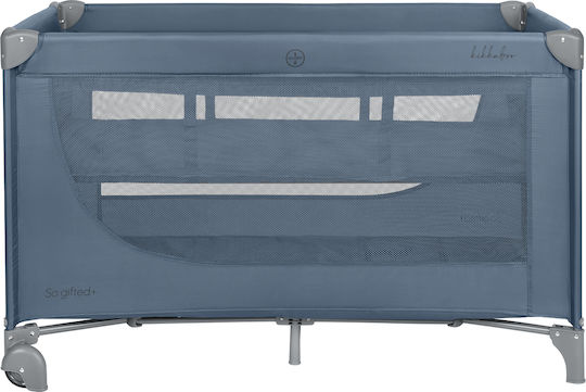 Kikka Boo So Gifted Plus Playpen 2 Levels With Changing Table & Mattress Blue 65x125cm
