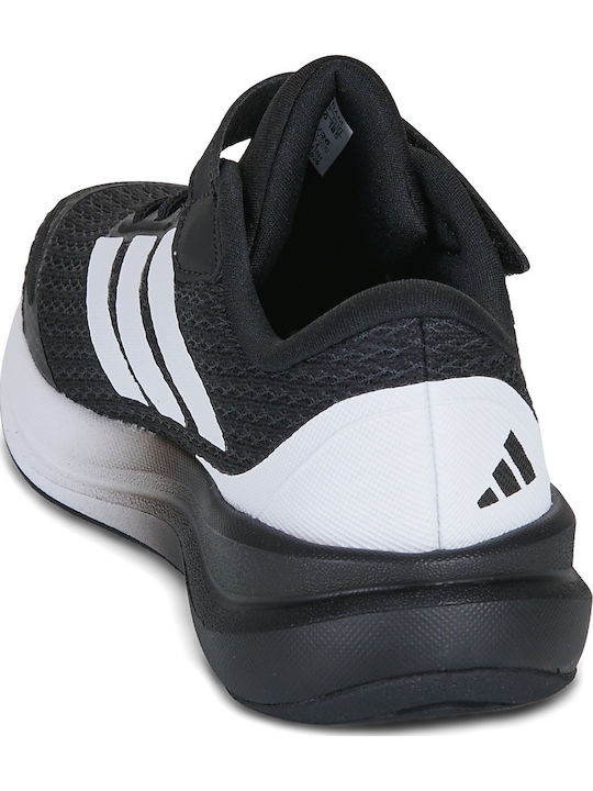 Runfalcon Kids Sports Shoes Running with Hoop & Loop Closure Black