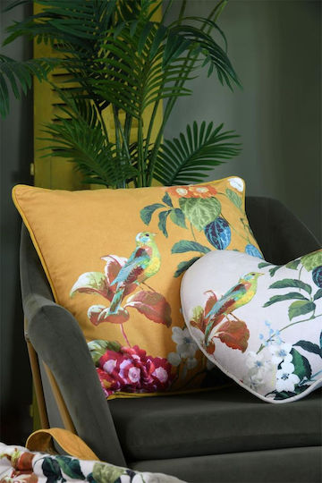 Μαξιλάρι Καναπέ S-f Emmy Mustard C1d917001 50x50εκ.