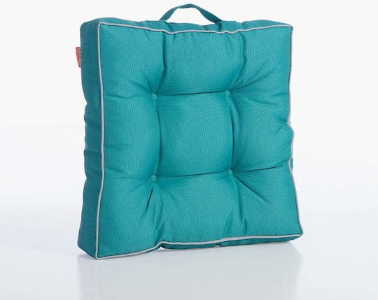 Nef-Nef Homeware Възглавница за под Samba Samba Зелена 45x45 см