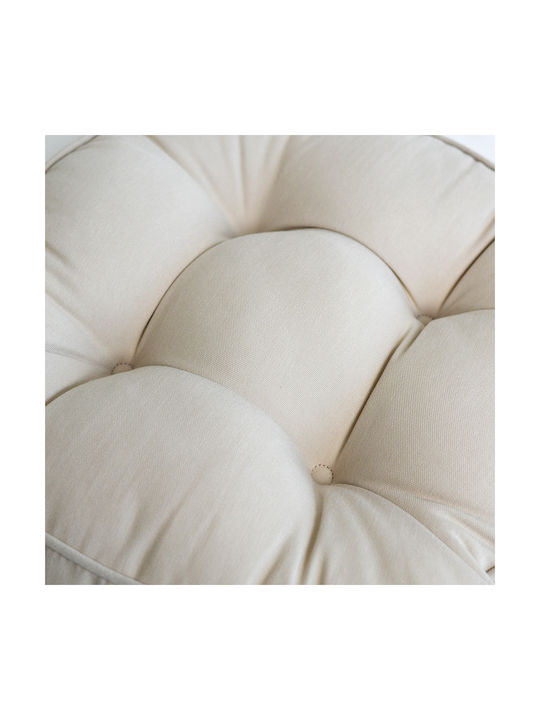 Ravelia Ravelia Bodenkissen Beige 45x45cm