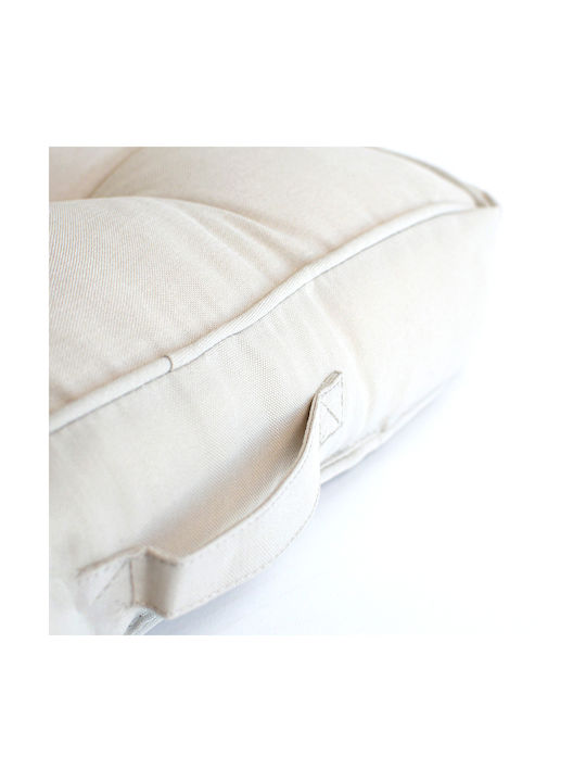 Ravelia Ravelia Bodenkissen Beige 45x45cm