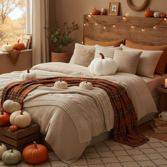 Pumpkin Μαξιλάρι Καναπέ Κολοκύθα 35 Εκ Λευκό Pumpkin Μαξιλάρι Καναπέ Κολοκύθα 35 Εκ Λευκό