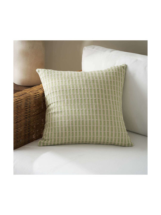 Gofis Home Декоративна Калъфка Elysia от 100% Памук Garden Green 43x43см