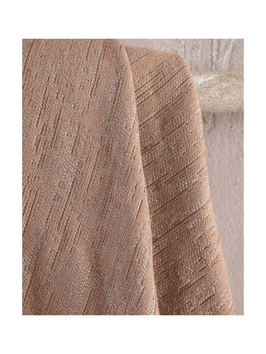 Rythmos Toris Decorative Pillow Case Made of 100% Cotton Brown 40x40cm