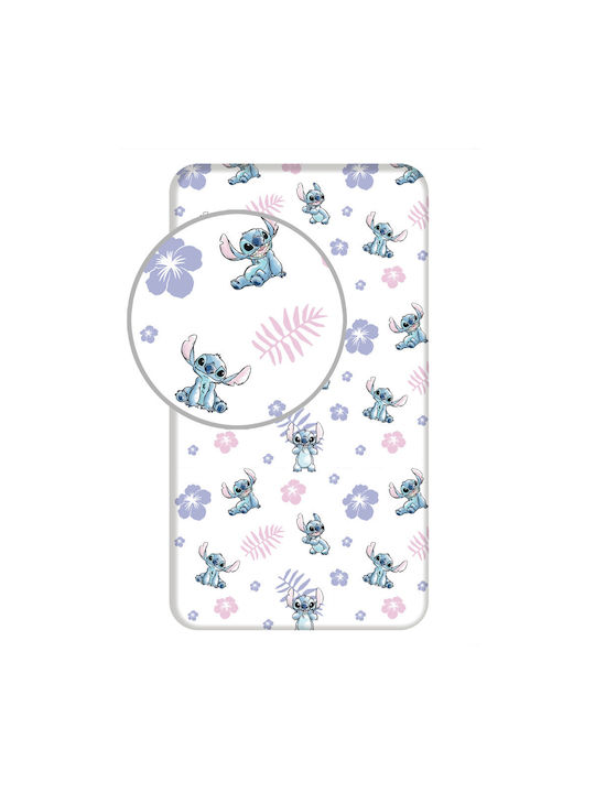 Borea Чаршаф Единичен С ластик Памук Stitch 90x200см