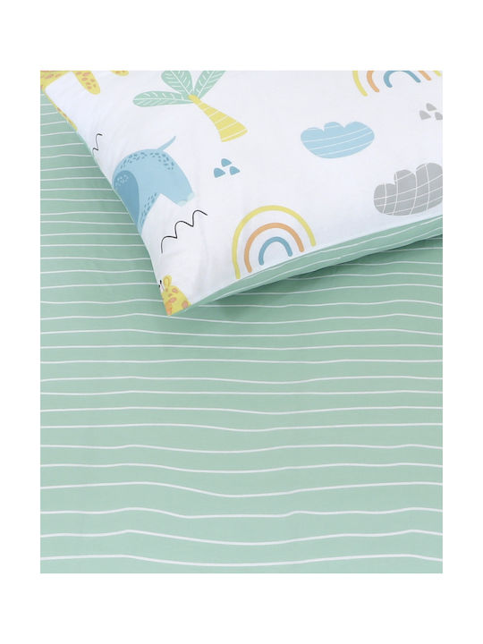 Kocoon Single Cotton Sheet Set White 160x260cm 3pcs