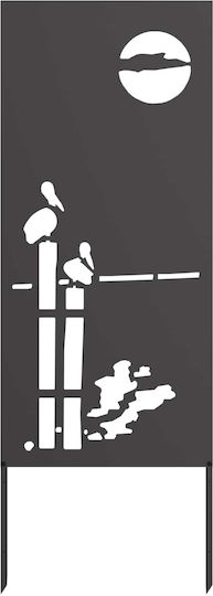 vidaXL Garden Decoration 50x1.7x140cm 876315