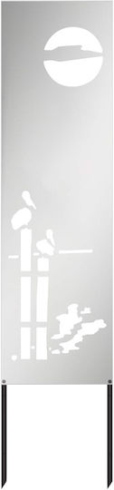 vidaXL Garden Decoration 32x1.7x140cm 876250