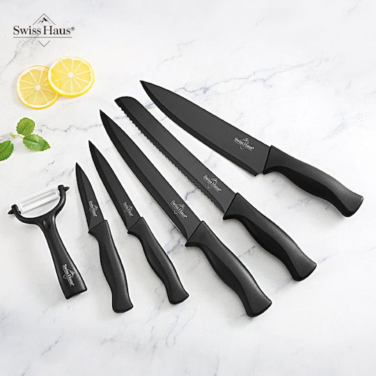Swiss Haus Knife Set Made of Stainless Steel 6 Pieces