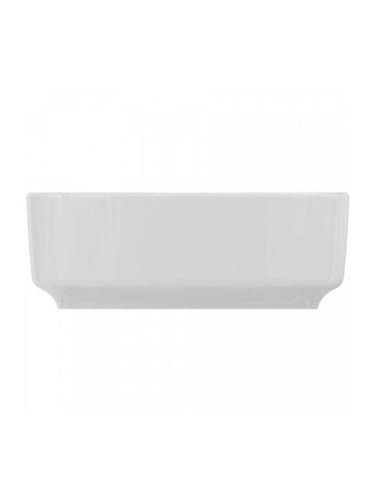 Ideal Standard I.life Einbau Badezimmerwaschbecken Porzellan 55x36x13cm Weiß Hochglanz