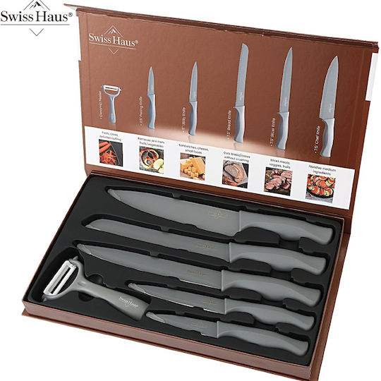 Swiss Haus Knife Set Made of Stainless Steel 6 Pieces