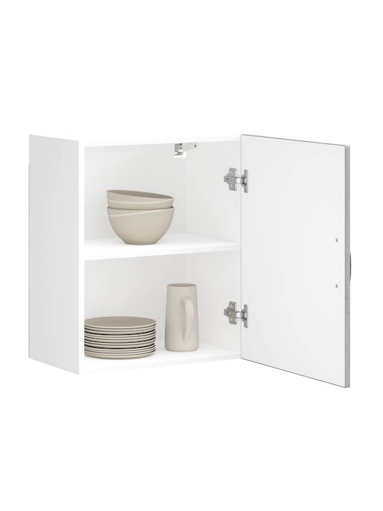 Wand-Küchenschrank Grau 50x31x60cm