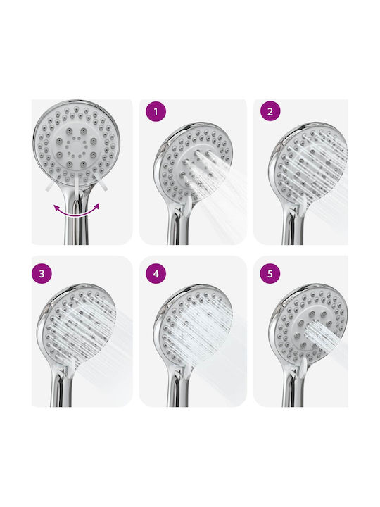vidaXL Mischbatterie Für Dusche Komplettes Set Bronze