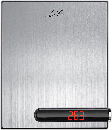 Life Ksc001 Digital Kitchen Scale Up To 5kg Inox