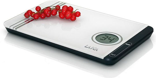 Laica KS1301W Digital Küchenwaage 1gr/5kg Weiß