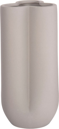 Keramisches Dekorationsobjekt Fb94612.03 Grau Matt Φ14x29cm