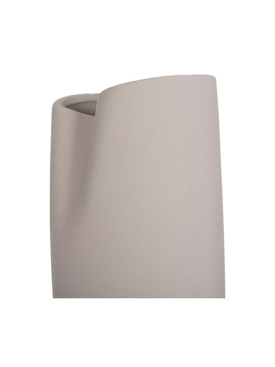 Keramik Tischdekoration Fb94607.03 Grau Matt 15 2x15x30cm