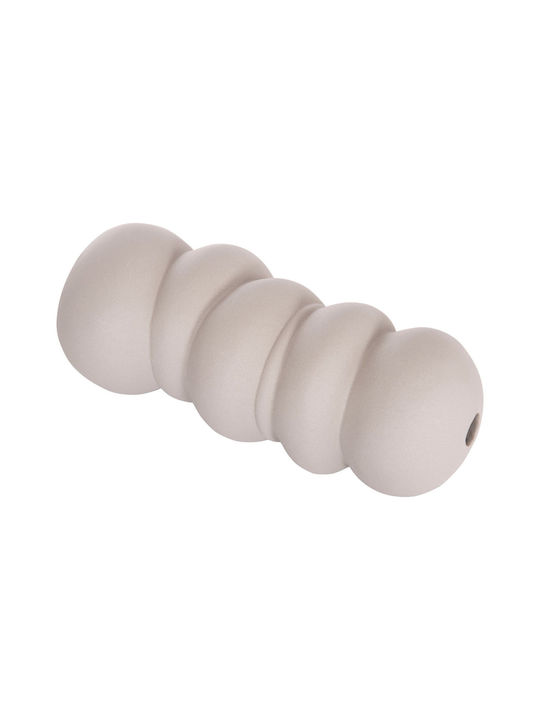 Articol decorativ din ceramică pentru masă Fb94630.03 gri mat Φ13x31cm