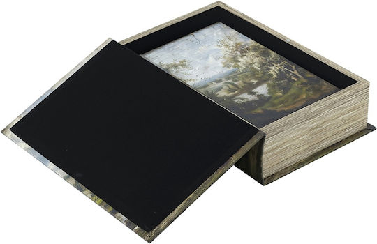 Artekko Книги Многоцветни Декоративни Мдф Съхранение 17.8x7.6x26.7 См 12.7x5.1x21.6 См 2 Бройки