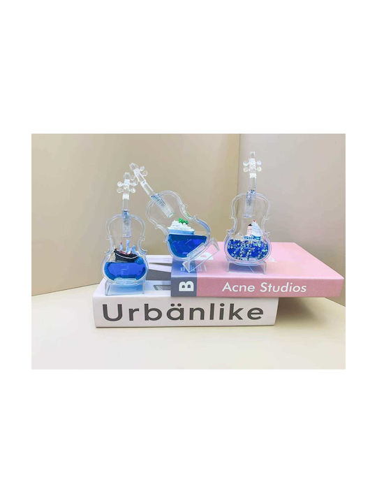 Διακοσμητικό Souvenir Βιολί Νερό & Φωτισμό Sy129 507497