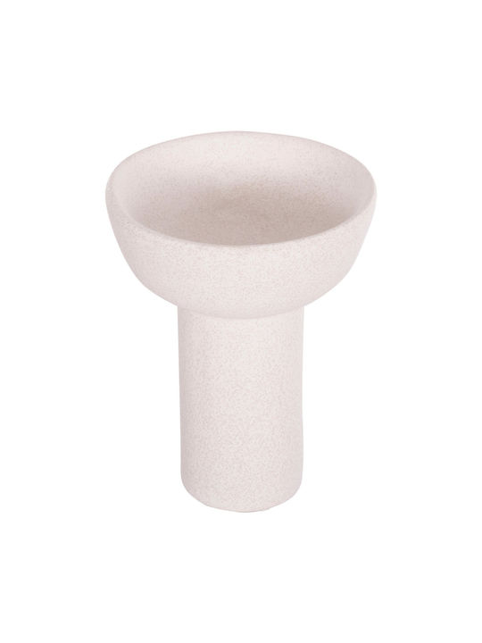 Ceramic Tabletop Decorative Item Fb94603.01 Off-White Crystal Φ20 5x26 5uec