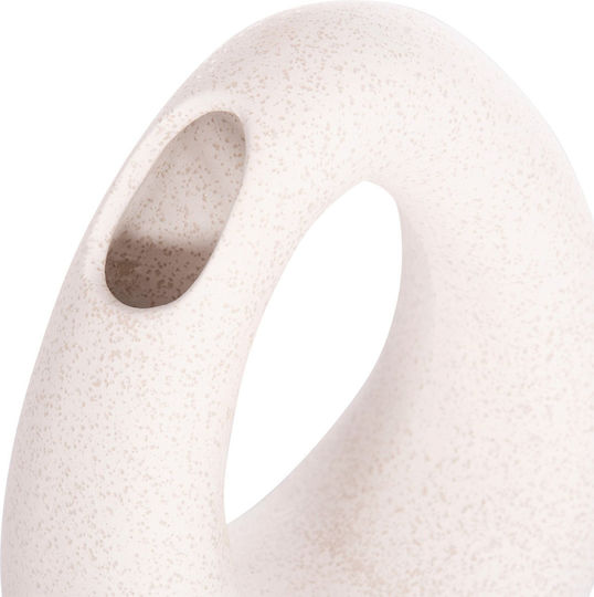 Ceramic Tabletop Decor Fb94644.01 Off-White Crystal 16.5x9x20 3pcs