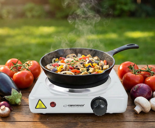 Esperanza Aragaz de masă Email Singură Alb
