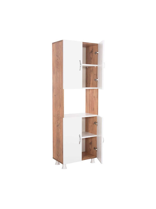 Dulap de podea Natural White 55.5x32x165buc