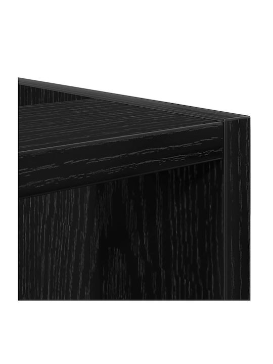 Wall Kitchen Cabinet with Black Countertop 40x44.5x81.5 cm