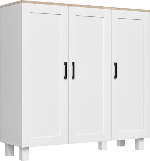 Λευκό 90x30x90εκ.