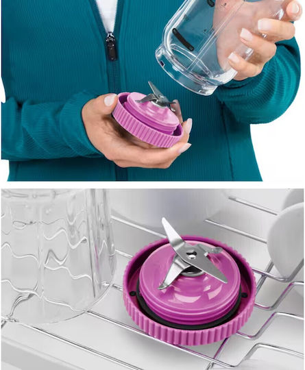NutriBullet Flex Blender with Plastic Jug 590 ml 7.4V Orchid Purple